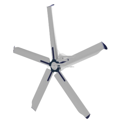 HVLS rūpnieciskais griestu ventilators SPINBOY II PLUS | Ø4 m | 178 000 m³/h | 0,54 kW | 400 V | 130 apgr./min | IP65 | F76402P HVLS rūpnieciskais griestu ventilators SPINBOY II PLUS | Ø4 m | 178 000 m³/h | 0,54 kW | 400 V | 130 apgr./min | IP65 | F76402P