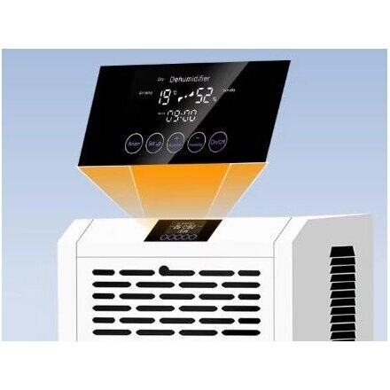 Tööstuslik õhukuivati | Niiskuse eemaldaja | 800W | 230V | 60l/24h | 550m³/h | 395x365x695mm | valge 2 Tööstuslik õhukuivati | Niiskuse eemaldaja | 800W | 230V | 60l/24h | 550m³/h | 395x365x695mm | valge 2