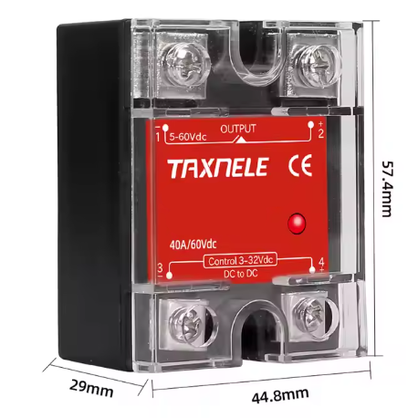 Industrial solid-state SSR electronic switching relay DC-DC | 1P | 25A | 5-60VDC | 3-32VDC 2 Industrial solid-state SSR electronic switching relay DC-DC | 1P | 25A | 5-60VDC | 3-32VDC 2