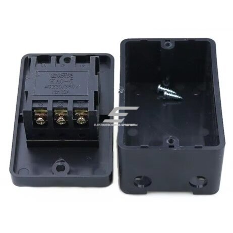 Przełącznik ON/OFF | 10A | 250/380VAC z blokadą mechaniczną 2 Przełącznik ON/OFF | 10A | 250/380VAC z blokadą mechaniczną 2