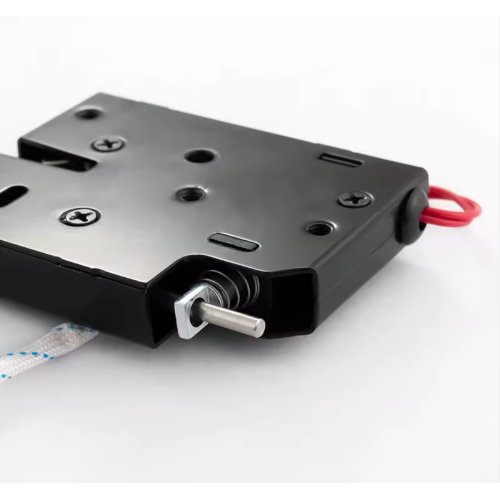 Zamek elektromagnetyczny | do paczkomatów i szafek samoobsługowych | ANSI Grade 1 | cylinder 58 mm | stop cynku | chromowany | czarny 1 Zamek elektromagnetyczny | do paczkomatów i szafek samoobsługowych | ANSI Grade 1 | cylinder 58 mm | stop cynku | chromowany | czarny 1