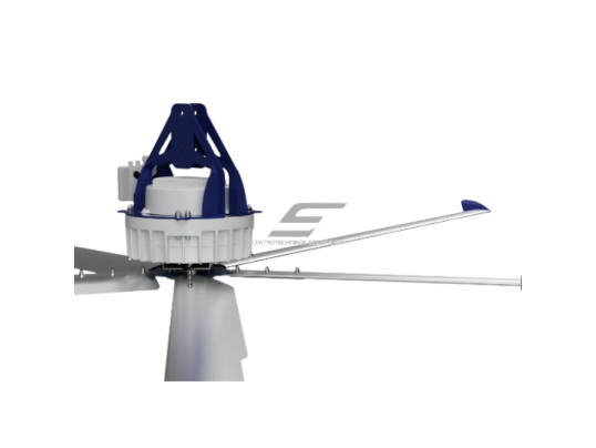 HVLS pramoninis lubinis ventiliatorius PULSAR II | Ø5 m | 220 000 m³/h | 1,18 kW | 400 V | 116 aps./min | IP65 | F36502 HVLS pramoninis lubinis ventiliatorius PULSAR II | Ø5 m | 220 000 m³/h | 1,18 kW | 400 V | 116 aps./min | IP65 | F36502