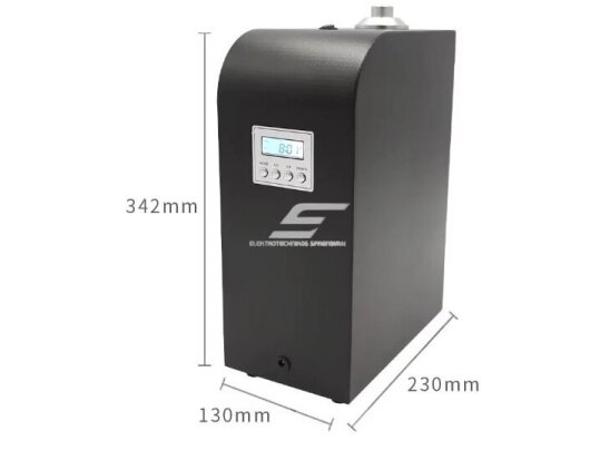 Išmanus pramoninis aromato difuzorius | 14W | 12VDC | 500ml | 1000-2000m³ | 342x130x230mm | juodas | Bluetooth 4