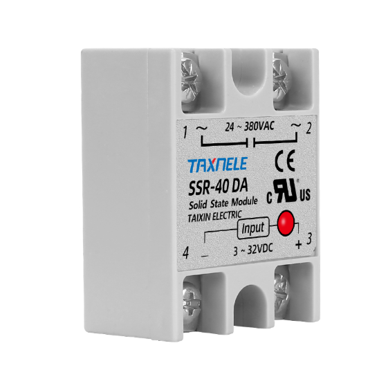 Pooljuhtrelee | DC–AC | 3–32 V DC → 24–380 V AC | 25 A | vaikne kontaktivaba lülitus | hermeetiline korpus | TAXNELE SSR-25DA 1 Pooljuhtrelee | DC–AC | 3–32 V DC → 24–380 V AC | 25 A | vaikne kontaktivaba lülitus | hermeetiline korpus | TAXNELE SSR-25DA 1