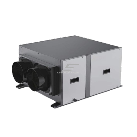 Przemysłowy osuszacz powietrza | Osuszacz wilgoci z wbudowaną pompą | 1060W | 230V | 105L/24h | 620m³/h | 960x693x400mm | Czarny
