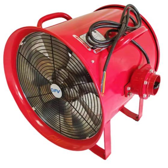 Industrial portable fan | axial | explosion-proof | Ø500 mm | 220 W | 2800 m³/min | for hazardous areas | steel housing