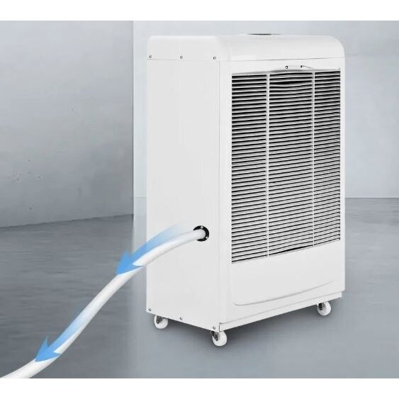 Промышленный компрессорный осушитель воздуха | влагосборник | 1190W | 230V | 120л/24ч | 720м³/ч | 1000x600x382мм | белый 2 Промышленный компрессорный осушитель воздуха | влагосборник | 1190W | 230V | 120л/24ч | 720м³/ч | 1000x600x382мм | белый 2