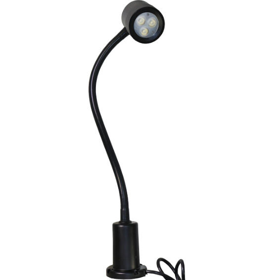 LED CNC Machine Lamp | with magnetic base | 4.5W | 220 V | selectable CCT (3000K / 4000K / 6000K) | flexible arm | IP20
