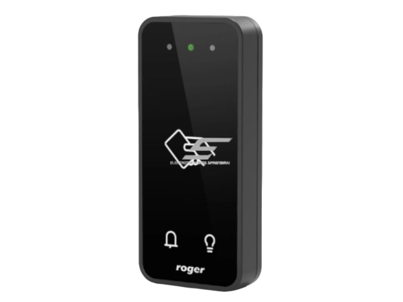 Prieigos valdiklis | išorinis kortelių skaitytuvas | 12VDC | 100x45x16mm | NFC | Bluetooth | juodas | ROGER | MCT80M-BLE Prieigos valdiklis | išorinis kortelių skaitytuvas | 12VDC | 100x45x16mm | NFC | Bluetooth | juodas | ROGER | MCT80M-BLE