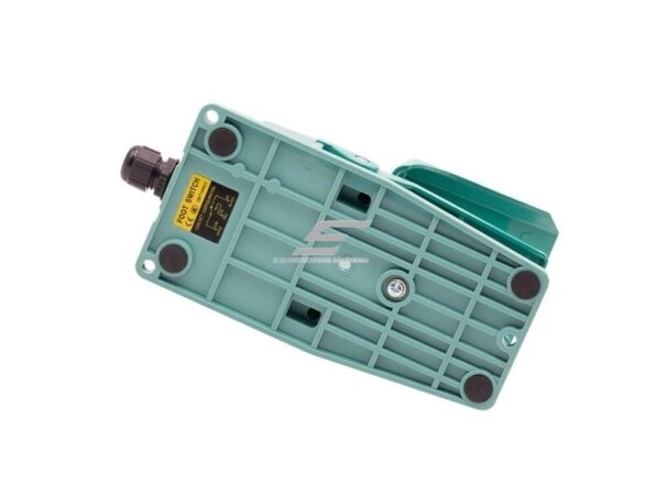 Pramoninis kojinis valdymo pedalas | 10A | 250VAC | NO+NC | aliuminis | mėlynas 3 Pramoninis kojinis valdymo pedalas | 10A | 250VAC | NO+NC | aliuminis | mėlynas 3