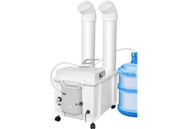 Pramoninis ultragarsinis drėkintuvas | automatinė rūko sistema | 1200 W | 20–200 m² | iki 21 L/h | automatinis drėgmės palaikymas
