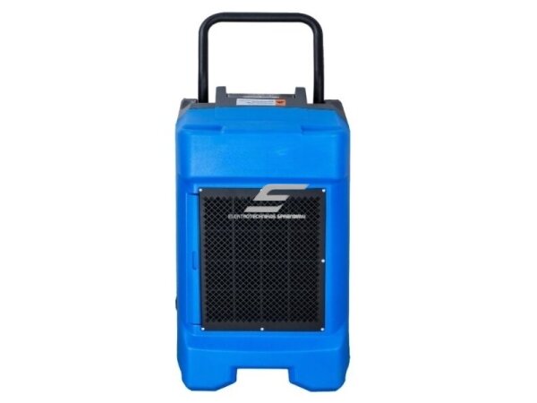 Pramoninis kompresorinis oro sausintuvas | drėgmės surinkėjas su integruotu siurbliu | 815W | 230V | 85l/24h | 610m³/h | 830x530x515mm | mėlynas 1