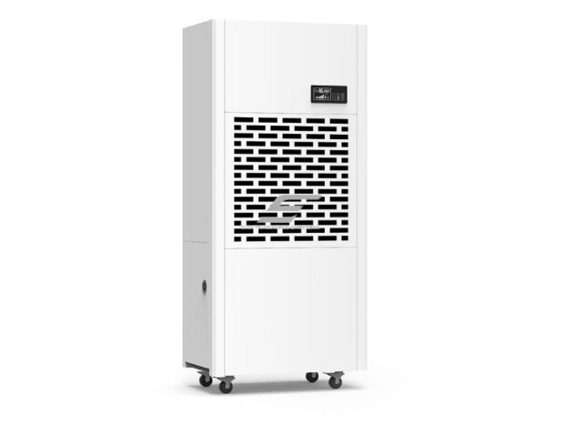 Pramoninis kompresorinis oro sausintuvas | drėgmės surinkėjas | 2600W | 380V | 260l/24h | 2000m³/h | 1700x760x470mm | baltas 1 Pramoninis kompresorinis oro sausintuvas | drėgmės surinkėjas | 2600W | 380V | 260l/24h | 2000m³/h | 1700x760x470mm | baltas 1