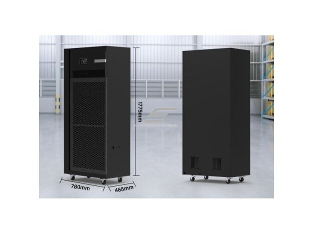 Pramoninis kompresorinis oro sausintuvas | drėgmės surinkėjas | 2400W | 380V | 168l/24h | 1700m³/h | 1775x780x465mm | metalinis | juodas 1