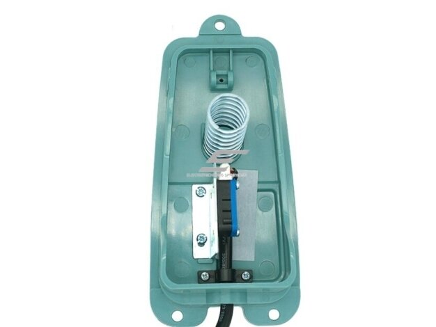 Pramoninis kojinis valdymo pedalas | 10A | 250VAC | NO+NC | plastikas | mėlynas 2 Pramoninis kojinis valdymo pedalas | 10A | 250VAC | NO+NC | plastikas | mėlynas 2