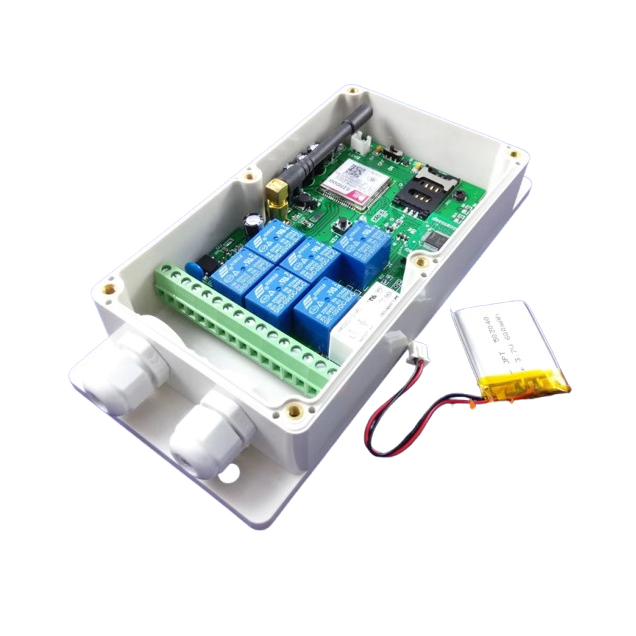 GSM remote control relay | 7 channels | 230VAC/30VDC | 10A | NO + COM | SMS and call control 1