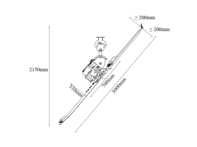 HVLS pramoninis lubinis ventiliatorius SPINBOY II Reverse | Ø3 m | 90 000 m³/h | 0,60 kW | 400 V | 105 aps./min | IP65 | F76305 6 HVLS pramoninis lubinis ventiliatorius SPINBOY II Reverse | Ø3 m | 90 000 m³/h | 0,60 kW | 400 V | 105 aps./min | IP65 | F76305 6