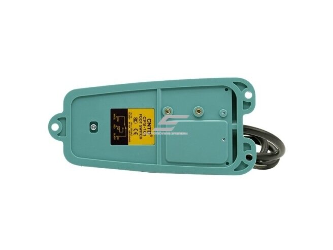 Pramoninis kojinis valdymo pedalas | 10A | 250VAC | NO+NC | plastikas | mėlynas 3