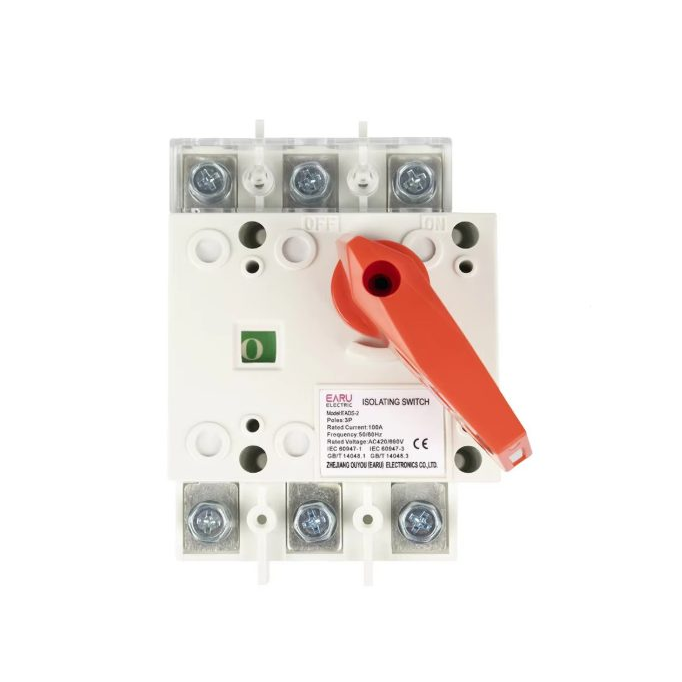 Силовой выключатель-разъединитель с ручкой | 3P | 100A | AC420/690V | 50/60Hz | для установки в электрический щит