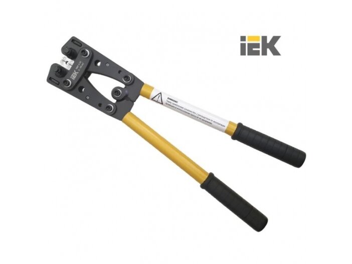 Presas | užspaudimo replės elektros kabelių antgaliams | movoms | gilzėms | 6-50mm² | IEK | TKL10-015 | 4606056165173 1 Presas | užspaudimo replės elektros kabelių antgaliams | movoms | gilzėms | 6-50mm² | IEK | TKL10-015 | 4606056165173 1