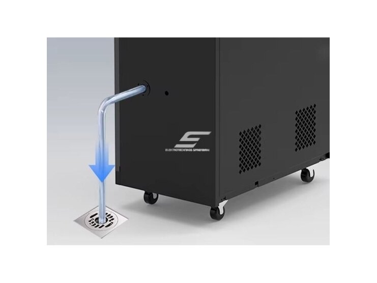 Pramoninis kompresorinis oro sausintuvas | drėgmės surinkėjas | 2400W | 380V | 168l/24h | 1700m³/h | 1775x780x465mm | metalinis | juodas 3