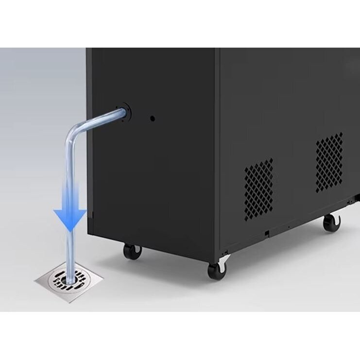Промышленный осушитель воздуха | Влагосборник | 2680W | 380V | 240l/24h | 1700м³/ч | 1775x780x465мм | металлический | черный 3 Промышленный осушитель воздуха | Влагосборник | 2680W | 380V | 240l/24h | 1700м³/ч | 1775x780x465мм | металлический | черный 3