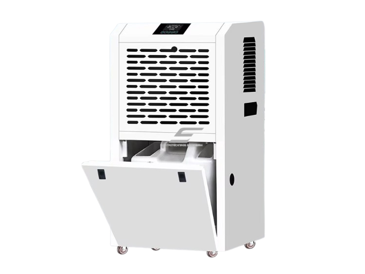 Pramoninis oro sausintuvas | drėgmės surinkėjas | 800W | 230V | 60l/24h | 550m³/h | 395x365x695mm | baltas 1