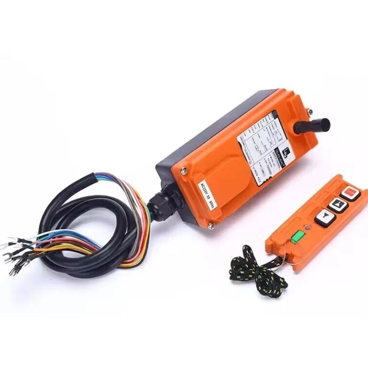 Bezvadu celtņa vadības pults | 2 pogas + START/STOP | 1 ātrums | 868 MHz | 12–440 V AC/DC | releji 10 A | IP65 | ES-21-2S