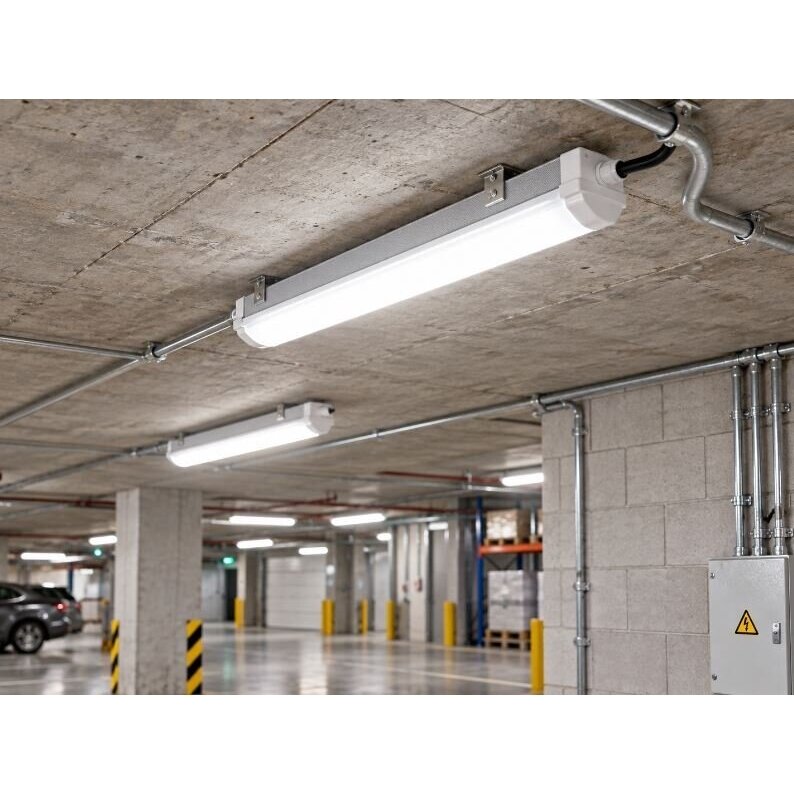 Przemysłowa hermetyczna oprawa LED | typ garażowy | 30W | 230V | 4000K | 140lm/W | 600mm | natynkowa | IP66 | TRI-PROOF 1 Przemysłowa hermetyczna oprawa LED | typ garażowy | 30W | 230V | 4000K | 140lm/W | 600mm | natynkowa | IP66 | TRI-PROOF 1