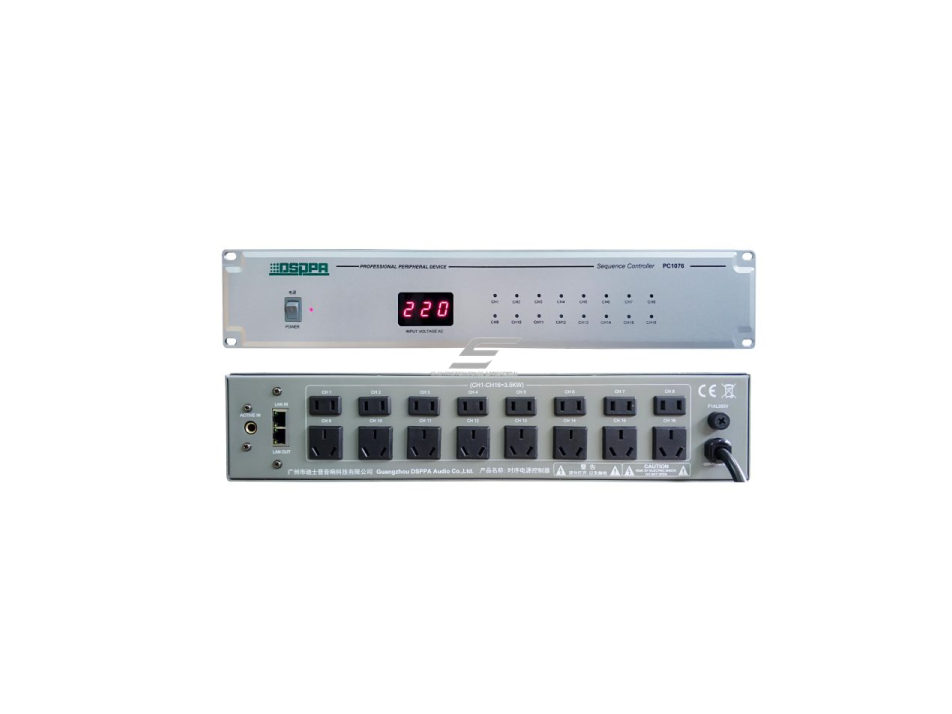 Profesionalus 16 kanalų maitinimo sekos valdiklis | elektros įrangos įjungimui / išjungimui | 3.5 kVA | 220 V | automatinis ir nuotolinis valdymas 1 Profesionalus 16 kanalų maitinimo sekos valdiklis | elektros įrangos įjungimui / išjungimui | 3.5 kVA | 220 V | automatinis ir nuotolinis valdymas 1