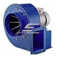Radial scroll-housing fan | right-hand | 2-pole motor | 230V | D158 | 345×325×290mm | steel | blue | Turbo Balance Plus 200 2P 230 D | 4772318505315