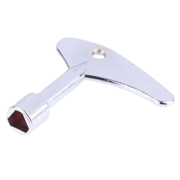 Key for electrical cabinets | triangular | 9mm | 61x57mm 1 Key for electrical cabinets | triangular | 9mm | 61x57mm 1