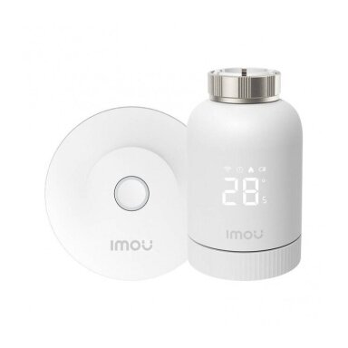 Viedais | Bezvadu radiatora kontrolleris | Termostats | Wi-Fi | ZigBee | KIT-TRV1-EU-2 IMOU Viedais | Bezvadu radiatora kontrolleris | Termostats | Wi-Fi | ZigBee | KIT-TRV1-EU-2 IMOU