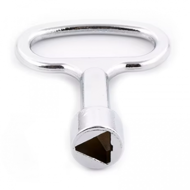 Atslēga elektriskajiem sadales skapjiem | trīsstūrveida | 8,5mm | 51x39mm Atslēga elektriskajiem sadales skapjiem | trīsstūrveida | 8,5mm | 51x39mm