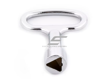 Raktas elektros skydams | trikampis | 8,5mm | 51x39mm Raktas elektros skydams | trikampis | 8,5mm | 51x39mm