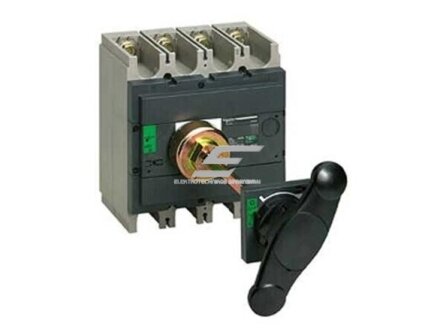 Pramoninis automatinis jungiklis su distancine rankena | 400A | 36kA | 690VAC | IP54 | Merlin Gerin | INSJ400 Pramoninis automatinis jungiklis su distancine rankena | 400A | 36kA | 690VAC | IP54 | Merlin Gerin | INSJ400