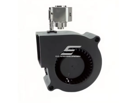 Sraiginis (centrifuginis) DC ventiliatorius | 24V | 60×60×28 mm | 3000–5000 aps./min | 0,96–4,56 W | bešepetėlinis variklis | aušinimui | plastikinis korpusas | ES-WSB60288 2 Sraiginis (centrifuginis) DC ventiliatorius | 24V | 60×60×28 mm | 3000–5000 aps./min | 0,96–4,56 W | bešepetėlinis variklis | aušinimui | plastikinis korpusas | ES-WSB60288 2