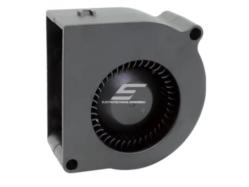 Sraiginis (centrifuginis) DC ventiliatorius | 12V | 60×60×28 mm | 3000–5000 aps./min | 0,96–4,56 W | bešepetėlinis variklis | aušinimui | plastikinis korpusas | ES-WSB6028