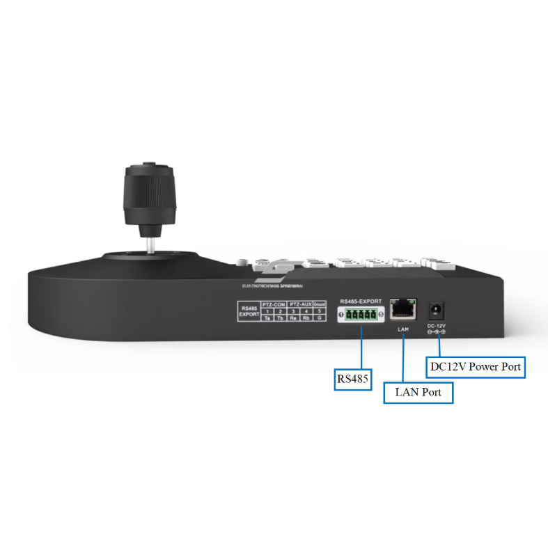 Ручное управление IP и PTZ камерами с клавиатурой и джойстиком | 12VDC | Onvif | Pelco-D/P 2 Ручное управление IP и PTZ камерами с клавиатурой и джойстиком | 12VDC | Onvif | Pelco-D/P 2
