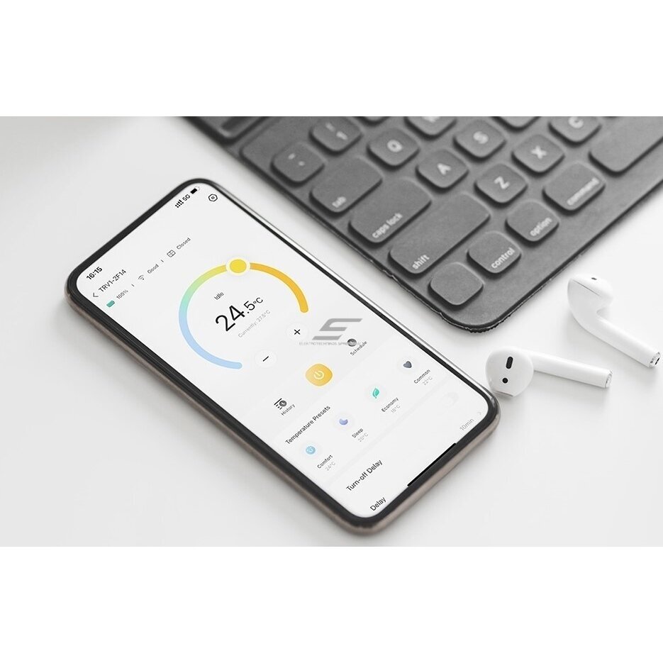 Smart | Wireless Radiator Controller | Thermostat | Wi-Fi | ZigBee | KIT-TRV1-EU-2 IMOU 5