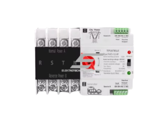 Modulinis rezervinis automatinis galios perjungiklis generatoriams | elektros energijos nepertraukiamam tiekimui | 4P | 63A | 230V | DIN Modulinis rezervinis automatinis galios perjungiklis generatoriams | elektros energijos nepertraukiamam tiekimui | 4P | 63A | 230V | DIN