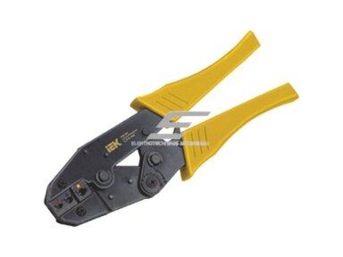 Presas | užspaudimo replės elektros kabelių antgaliams | 1,5-6mm² | ovalios | IEK | KO-01 | TKL10-D15-006 | 4606056097023 Presas | užspaudimo replės elektros kabelių antgaliams | 1,5-6mm² | ovalios | IEK | KO-01 | TKL10-D15-006 | 4606056097023