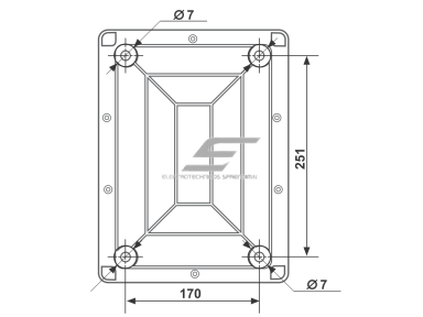 Reversinis variklio paleidimo kontaktorius su šilumine rėle ir dėžute bei valdymo mygtukais | 1.5kW | 2,8-4A | IP56 | Promfactor Baltic | SKM0150R | 4779040159042 Reversinis variklio paleidimo kontaktorius su šilumine rėle ir dėžute bei valdymo mygtukais | 1.5kW | 2,8-4A | IP56 | Promfactor Baltic | SKM0150R | 4779040159042