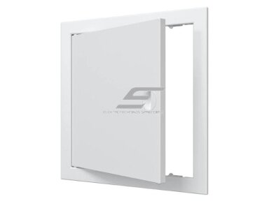 Revizinės durelės-liukas | 168x168x24mm | su rankenėle ir flanšu | balta | plastikas | RDL1515R Revizinės durelės-liukas | 168x168x24mm | su rankenėle ir flanšu | balta | plastikas | RDL1515R