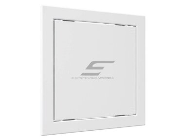 Revizinės durelės-liukas | atidaromos paspaudimu | su flanšu | 218x218x24mm | baltos | plastikas | RDL2020A Revizinės durelės-liukas | atidaromos paspaudimu | su flanšu | 218x218x24mm | baltos | plastikas | RDL2020A