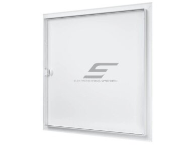 Revizinės durelės-liukas su rankenėle | 660x660x30mm | balta | plienas | RDL6060M Revizinės durelės-liukas su rankenėle | 660x660x30mm | balta | plienas | RDL6060M