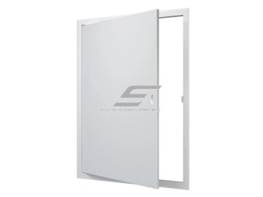 Revizinės durelės-liukas su rankenėle | 860x660x30mm | balta | plienas | RDL6080M Revizinės durelės-liukas su rankenėle | 860x660x30mm | balta | plienas | RDL6080M