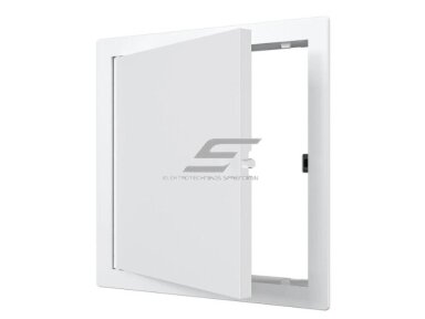 Revizinės durelės-liukas | atidaromos paspaudimu | su flanšu | 150x150x24mm | baltos | plastikas | RDL1515N Revizinės durelės-liukas | atidaromos paspaudimu | su flanšu | 150x150x24mm | baltos | plastikas | RDL1515N