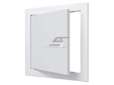 Revizinės durelės-liukas | su rankenėle ir flanšu | 218x218x24mm | baltos | plastikas | RDL2020R Revizinės durelės-liukas | su rankenėle ir flanšu | 218x218x24mm | baltos | plastikas | RDL2020R