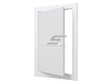 Revizinės durelės-liukas | su rankenėle ir flanšu | 318x218x24mm | baltos | plastikas | RDL2030R Revizinės durelės-liukas | su rankenėle ir flanšu | 318x218x24mm | baltos | plastikas | RDL2030R